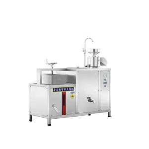 Commercial Soya Bean Milk Paneer And Tofu Making Cooking Grinding Maker Machine