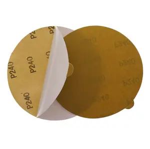 אבן 10000 חצץ Suppliers-Ultra עמיד 150mm צהוב מלטש רפידות חצץ 80-50 דיסקים תיבת עבור זווית מטחנות