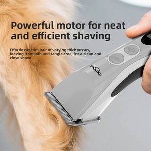 Cortadora de Pelo Profesional para Mascotas Shernbao <span class=keywords><strong>CAC</strong></span>-878, Cuchilla Serie D Compatible, Recortadora de Pelo de Alta Potencia para <span class=keywords><strong>Perros</strong></span> y Gatos - Product Image 1