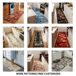 <span class=keywords><strong>Tapis</strong></span> de porte en PVC personnalisables, antidérapants, imperméables, résistants à la graisse, <span class=keywords><strong>tapis</strong></span> de sol de <span class=keywords><strong>cuisine</strong></span> modernes, rembourrés et lavables - Product Image 2