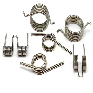 High Quality Customized Double Torsion Spring by Spring Manufacturer Industrial Spiral Coil and Wire Made from Carbon Steel