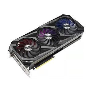 การ์ดจอเกมมิ่งรุ่น Sus Strix Rtx3090 O24g พร้อมความเร็ว 1860 1890 เมกะเฮิรตซ์ หน่วยความจำ 24GB GDDR6X รองรับจอภาพ 8K RTX 3090 GPU - Product Image 2