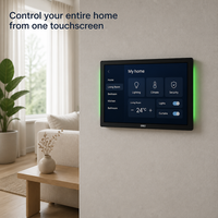 Tablet Layar Sentuh Android 15 7 Inci PoE NFC RS485 Opsional BMS HVAC Kontrol Rumah Pintar RK3566 Pemasangan di Dinding USB C Speaker 2 Mic