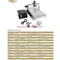 Machine de gravure et de découpe CNC de haute qualité 6040-3 axes/4 axes avec broche 0,8 kW/1,5 kW/2,2 kW et onduleur pour le bois, l'acrylique et le métal