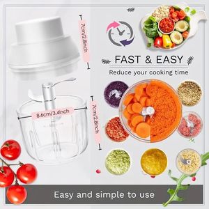 Fabriqué en Chine meilleur pas cher en acier inoxydable petit mini robot culinaire hachoir 2l 3l hachoir de cuisine hachoirs à viande électriques à usage domestique - Product Image 4