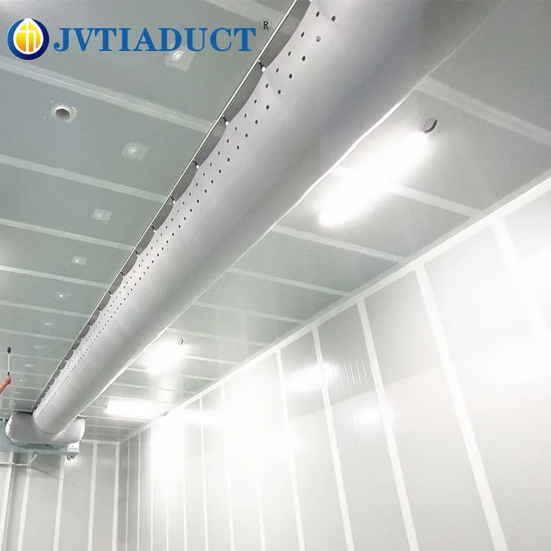 Ventilation Fan Flexible Air Duct Flexible Polyester Duct For Fresh Storage