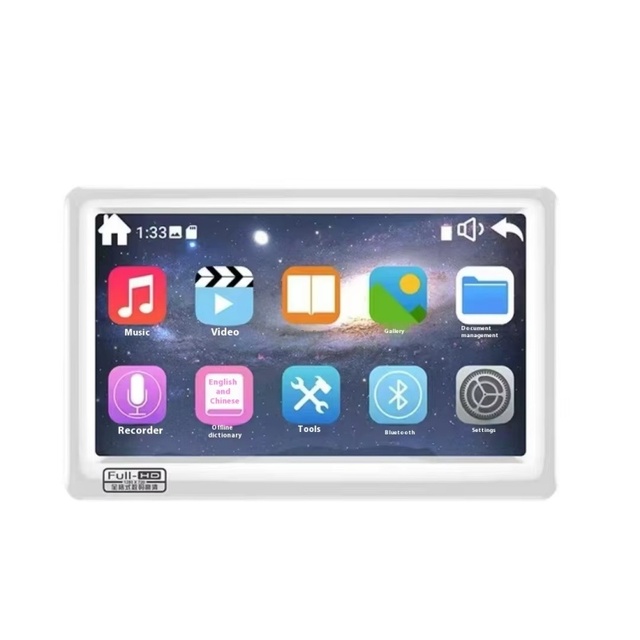 Custom M10 Android 5.5" Touch Screen WiFi for Removable Memory Card 4G+64G Storage MP4 Player with Music & E-book Reading