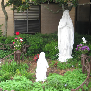 Statue <span class=keywords><strong>de</strong></span> la Vierge Marie en marbre blanc naturel, décoration <span class=keywords><strong>de</strong></span> jardin extérieur, église, sculpture pour application intérieure pour villa - Product Image 3