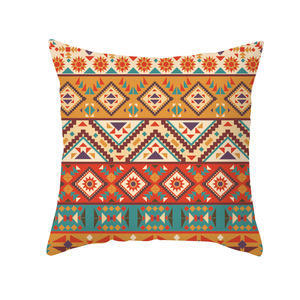 Style bohème motif géométrique taie d'oreiller rayures africaines housses de <span class=keywords><strong>coussin</strong></span> rétro maison décorative ethnique jeter taies d'oreiller - Product Image 2