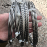 Professioneller Hersteller 201 1mm Dickes Edelstahl Geschweißtes Flexibles Drahtseil Edelstahl-Drahtgeflecht Seil Stahlkabel Fabrikpreis