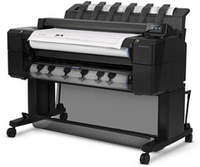 Imprimante jet d'encre couleur grand format reconditionnée H P 2500-2530 MFP avec scanner