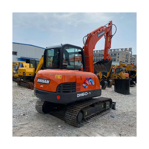 Excavadora hidráulica de cadenas Doosan DH60 usada de 6 toneladas, excavadora Doosan dh55 dx55 dx60 dx70 de segunda mano en venta - Product Image 2