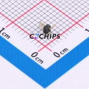 A100UL-WD02P Pin Header SMD,P=1mm Connector ( Pin Structure: 1x2P )( Pitch: 1mm )( Round Pin / Square Pin: Pin Header ) - Product Image 2