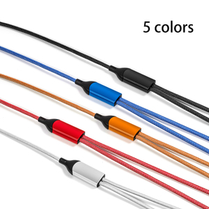 Câble de données USB-C vers double USB-C 2-en-1 avec logo personnalisé, 1,2 m, charge rapide 20 V 5 A 100 W, vitesse de transfert de données 480 Mbit/s pour ordinateur et téléphone - Product Image 6