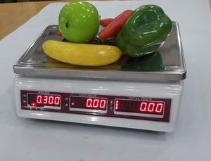 डिजिटल मूल्य पैमाने इलेक्ट्रॉनिक मूल्य गणना स्केल एलसीडी डिजिटल उन्नत वाणिज्यिक खाद्य मांस वजन पैमाने - Product Image 2