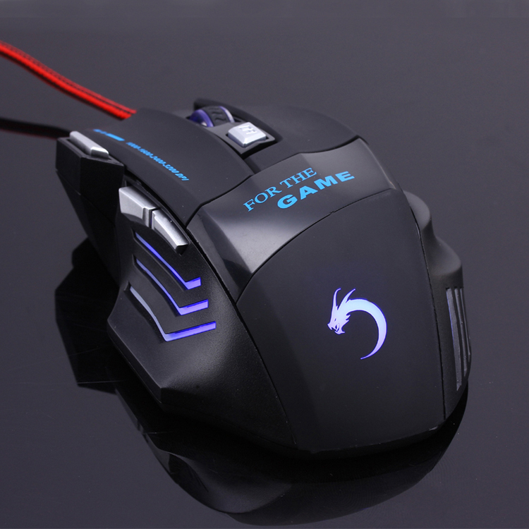 Rétro-éclairage LED usb filaire clavier de jeu et souris