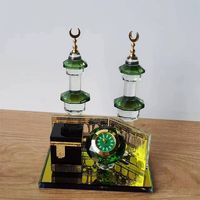 Figurines Kaaba Musulmanes Haji Arabes Décoration Maison Islamique Ramadan Cadeau Religieux