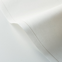 Ensemble de serviettes de table jetables écologiques en coton de qualité supérieure, douces, absorbantes, de forme rectangulaire, à motifs imprimés modernes, pour la nourriture
