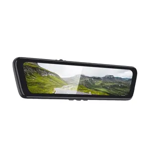 8.2inch For TESLA CARPLAY rearview mirror 2K high-brightness high-definition IPS car standard parking monitor 1080p+1080p 60FPS