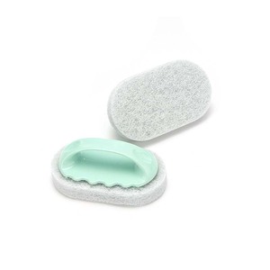 Cucina <span class=keywords><strong>bagno</strong></span> di pulizia lucidatura lavaggio spugna abrasiva brush con la maniglia - Product Image 4