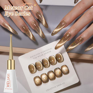 2025 Meteor Cat Eye Gel per unghie a lunga durata perline in resina UV 15ml per fai da te stile francese magnete <span class=keywords><strong>occhio</strong></span> di <span class=keywords><strong>gatto</strong></span> - Product Image 2