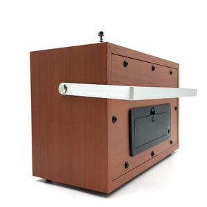 Rechargeable <span class=keywords><strong>pas</strong></span> <span class=keywords><strong>cher</strong></span> simple en bois MDF portable Vintage antique <span class=keywords><strong>Radio</strong></span> avec adaptateur multinational & <span class=keywords><strong>wifi</strong></span> - Product Image 4