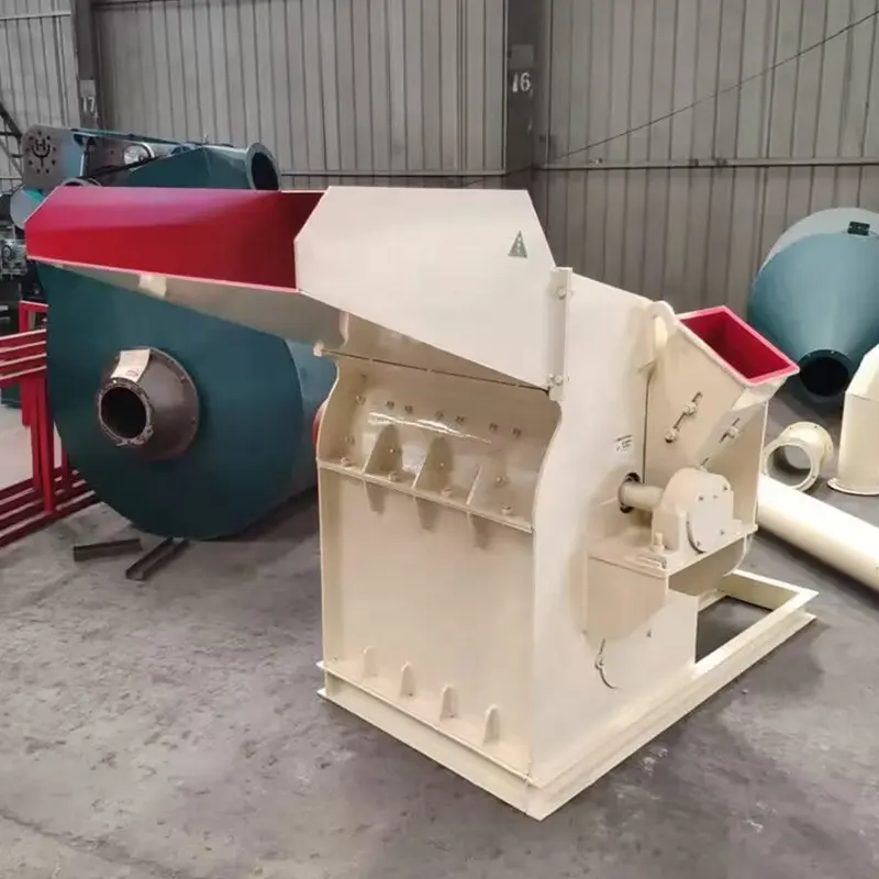 Hout Crusher Grote Capaciteit Voor Pellet, Industriële Hout Pallet Shredder Crusher Machine Chipper, Hout Pallet Shredder Machine