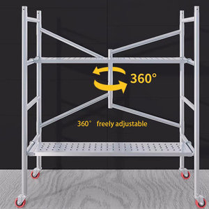 Giàn giáo di động cho xây dựng khung mạ kẽm hệ thống giàn giáo gấp di động - Product Image 2