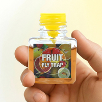 Piège à mouches à fruits non toxique, bouteille à embout avec appât liquide, action rapide, piège à insectes domestiques, OEM ODM