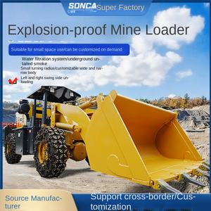 Explosion-proof flexible compact à quatre roues motrices à faible profil pour travaux souterrains - Product Image 3