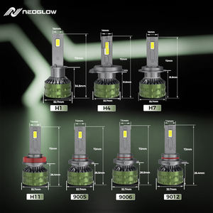 หลอดไฟหน้า LED 36000Lm HB4 6500K 9006 160W คุณภาพสูงหลอดไฟหน้า LED รับประกัน1Y ท่อทองแดงรูปแบบการจัดการ - Product Image 6