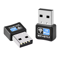 Original de fábrica 150Mbps Mini USB BT 5,0 Wifi Dongle adaptador inalámbrico compatible con Windows 7/8/8.1/10/XP