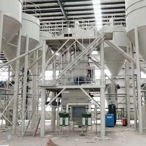 Khô Trộn vữa trộn sản xuất máy xi măng Keo Dây chuyền sản xuất gạch dính dây chuyền sản xuất