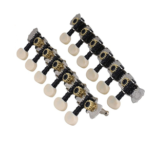 6L + 6R 12 Dây Acoustic Guitar điều chỉnh PEGs Mandolin máy đầu với lỗ duy nhất - Product Image 2