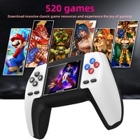 Console de jeu portable la plus vendue, contrôleur P5, 500 jeux en 1, rétro classique, mini console portable, prend en charge le jeu double joueur, prix d'usine