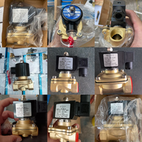 Vanne solénoïde miniature haute pression normalement fermée DKV 2W AC220V/DC24V en laiton et acier inoxydable, mini vanne solénoïde électrique