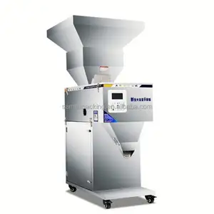 Automatic Weighing Filling Machine Quantitative Tea Seeds Salt Rice Granule Powder Packaging Machine With Big Hopper