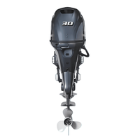 Moteur hors-bord fiable de 30 CV, 4 temps, EFI, moteur de bateau marin, 747 cm3, 3 cylindres, essence, hors-bord avec démarrage électrique