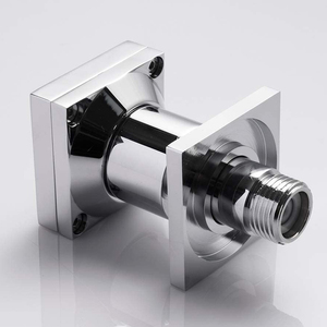 Jets de pulvérisation de corps de douche en laiton carré 2 fonctions brume de pluie buse de Massage de bain pivotante chrome mural 4 pièces 6 pièces - Product Image 6