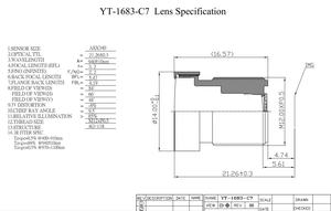 Objectif de caméra miniature haute <span class=keywords><strong>définition</strong></span> à focale fixe de 3,2 mm, personnalisé avec une étiquette privée, pour caméra de sécurité CCTV, objectif de caméra M12 4mp - Product Image 4