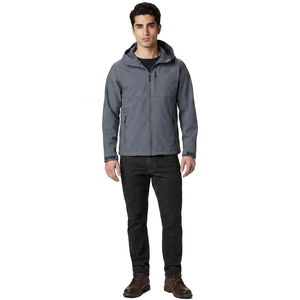 Veste Softshell à Capuche Mode Homme Imperméable et Sur Mesure Meilleur Matériel Respirant Veste Softshell Chaude d'Hiver pour Homme - Product Image 1