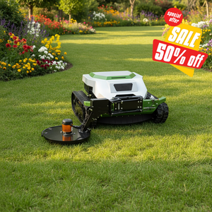 free shipping CE 900mm smart <b>remote</b> <b>control</b> mower crawler 452cc engine EPA grass cutter machine - Product Image 2