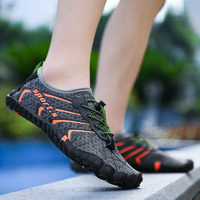Chaussures aquatiques unisexes personnalisées à séchage rapide, légères, respirantes, antidérapantes, pour la natation, le surf, le kayak