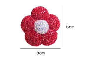 Bloem Strik Cartoon Diamant Designer Charme Luxe Rommel Telefoon Hoesje Ipadcase Decoratie Diy Sleutelhanger Handwerk - Product Image 3