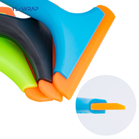 Raspador de eliminación de agua, herramienta de tinte de ventana de coche, herramienta raspadora de silicona para recoger agua, escurridor de goma para envoltura de película automática