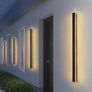 Lampe murale longue à 120 LED, télécommande, intensité réglable, étanche, pour balcon extérieur - Product Image 3