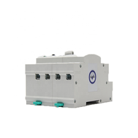Commutateur de transfert automatique 4P 63A triphasé AC400V 220V Contrôle 50/60Hz Manuel/Automatique Commutateur de source double ATS