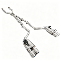 Système d'échappement Catback personnalisé pour Lexus GSF RCF IS500 5.0L V8 en acier inoxydable SS304 avec système Valvetronic pour GSF RCF IS500 5.0L