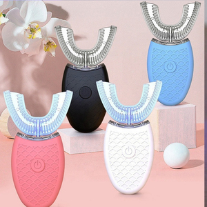 Cepillo de Dientes Eléctrico Sónico Automático en Forma de U, con Cerdas Suaves, Resistente al Agua y Recargable, para Blanqueamiento Dental, OEM ODM - Product Image 4