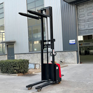 מלגזה חשמלית חדשה של וואנגונג 2 טון, מלגזת הליכה, מלגזת משטחים, מלגזת חצי חשמלית, גובה הרמה עצמי 4.5 מטר - Product Image 2